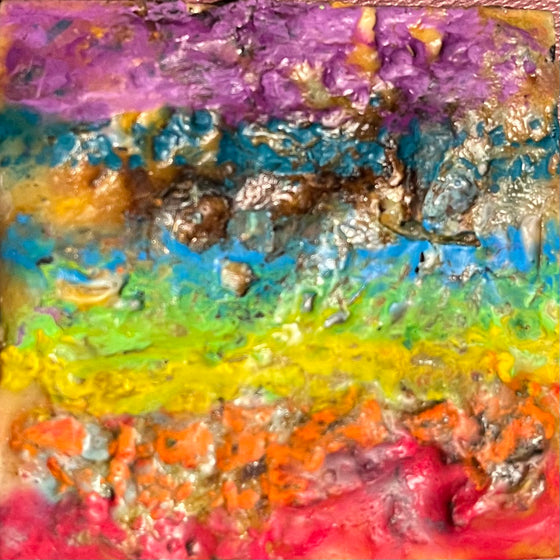 2 x 2 Square EA Rainbow Rugged EA 10035