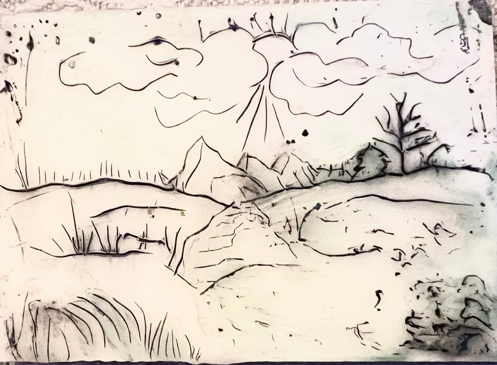 2.5 x 3.5 ATC  EA Whitescape Sun EA 10021