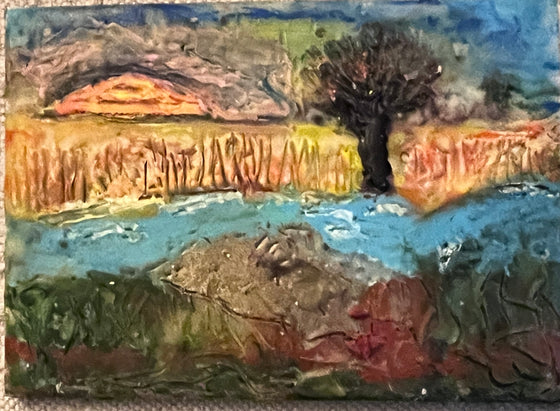 2.5 x 3.5 ATC  EA Orange River Edge EA 10016